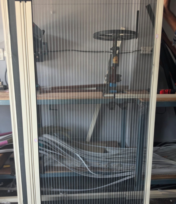Pleated Mesh System